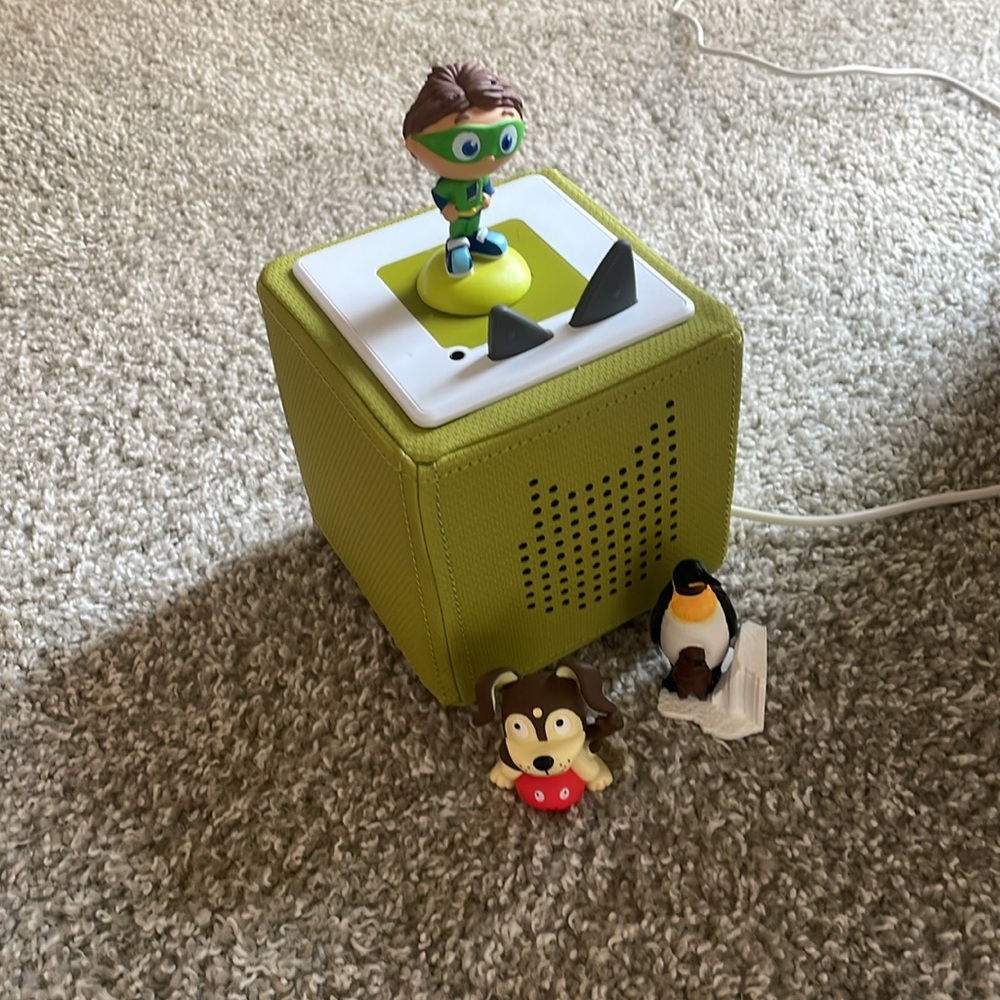 Toniebox plus 3 characters
